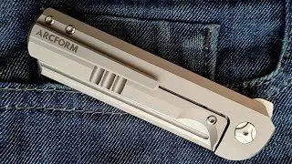 НИЧЕГО ЛИШНЕГО. Нож SLIMFOOT Ti Black G10 Arcform