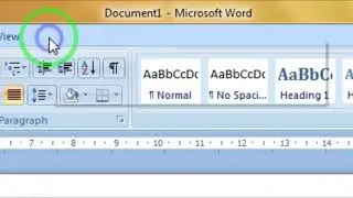Cara Minimize (Sembunyikan) Menu Ribbon di Microsoft Word dan Excel 2007