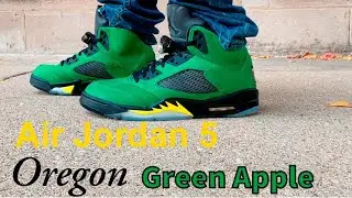 Air Jordan 5 Apple Green 