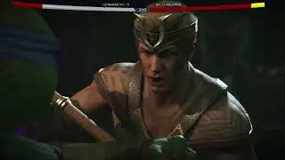 Injustice 2 Leonardo tortues ninja vs docteur Fate Aquaman sub z&eacute;ro FR 