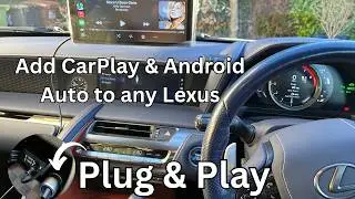 Добавьте CarPlay и Android Auto в любой Lexus | Подключение и использование без дополнительных на...
