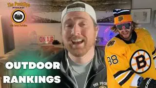 RANKING the Boston Bruins previous 5 outdoor games | The PuckUps Podcast Clips