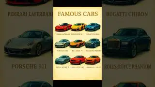 Famous Cars That Changed the World 🚗🔥  Part 2