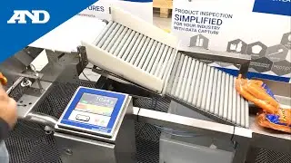 A&D Inspection Simplified - A&D AD4413-CW used on Newtec Bag Weigher
