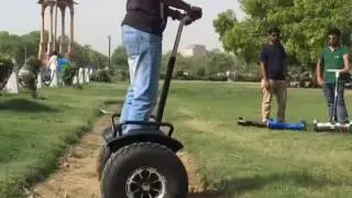 Smart Balancing Scooter- BATTBOT Training Event India Gate Part II