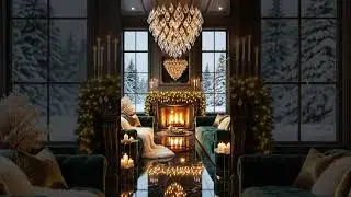 Blizzard Night Fireplace Sounds for Sleep