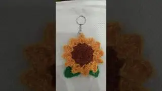 DIY Handmade KeyChain #crochet #youtube