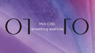 Find Your Space | Mini CBD Breathing Exercise | For Any Time of Day, With Sarah Hockley