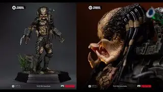Predator - Predator Jungle Hunter Art [1/10 Scale Statue Iron Studios] #IRONSTUDIOS