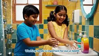 &ldquo;Wash Your Hands with the School Bus! 🚌✨ Fun Kids Song&rdquo;