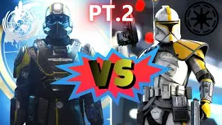 Helldivers VS Clone Troopers | 1,000 VS 1,000 C.E.A | Pt. 2 Armour
