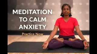 Simple Practice to Transcend Anxiety | Practice with me now