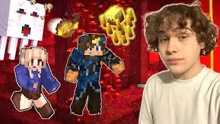 ПЕРВЫЙ РАЗ в АДУ в МАЙНКРАФТ 🤯 Выживание с ПОДРУГОЙ в МАЙНКРАФТ (6 серия)