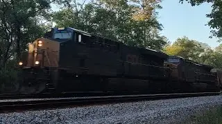 CSX TRAINS 2024: CSX 441-12 clear to Bryceville with 3137 leading (4/12/24 @ 7:24pm)