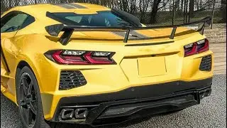 Rear Roof Spoiler Wing for Chevrolet Corvette C8 2020-2026 SuperAutoUSA