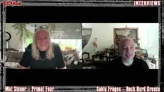 Rock Hard interview with Primal Fear (Mat Sinner)