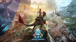 Ark: Survival Ascended [2023] - Setting up Campfire - Gameplay #1