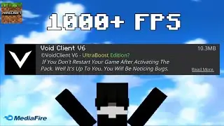 Void Client V7 for MCPE 1.21 🚀 | Extreme FPS Boost & Ultra Smooth Gameplay ⚡ #minecraftpe #mcpe 