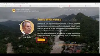 Kerala flood Relief Fund online