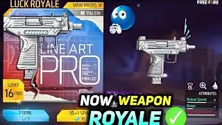Free Fire New Weapon Royale Spin &ndash; Big Luck & Mega Rewards