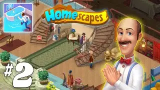 Homescapes Walkthrough Gameplay Part 2 - Mobile Game - Mr.Roeun Gaming