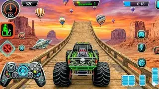 🚨 MONSTER TRUCK MEGA RAMP STUNTS | EXTREME JUMPS & HARD LANDINGS 🔥