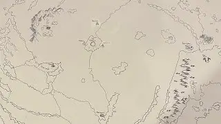 Making a fantasy map to get off of my phone 
