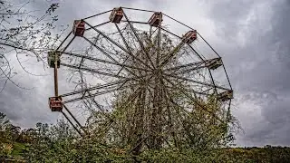 EXPLORING ABANDONED AMUSEMENT PARK (WARNING) *HAUNTED*