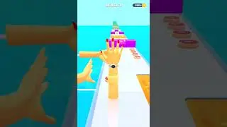 Softy Hand Runner 👍 3 Level Gameplay Walkthrough | Best Android, iOS Games #shorts