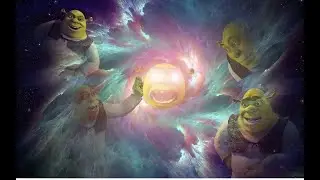 Shrek is space man.