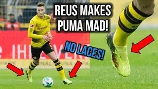 MARCO REUS MAKES HIS OWN LACELESS BOOTS! *PUMA IS NOT HAPPY!*