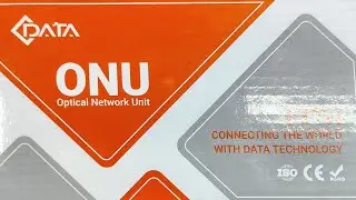 CData Onu | Xpon | Epon + Gpon | Mixed | Music 🎵| Unboxing!