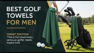 TOP 5 Best Man Golf Towels 2026 | Golf equipment review