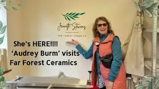 121. When Online Pottery Friends Meet in Real Life! Audrey Burm Visits Far Forest Ceramics