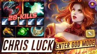 Chris Luck Lina [28/8/16] Enter God Mode - Dota 2 Pro Gameplay [Watch & Learn]