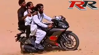 Super And R 15 | Desert bike rider | Rider of Registan #shorts