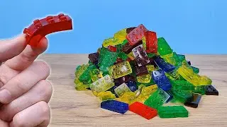 ¿QUE PODEMOS CONSTRUIR con CUBOS DE GELATINA LEGO?