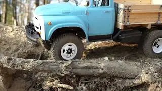 Slow speed test (dys aria 70A) zil CA30 4x4 mod