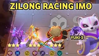 YUKI 3 ZILONG IMORTAL RACING ASLI KAGA ADA LAWAN COR ! COMBO TERKUAT MAGIC CHESS