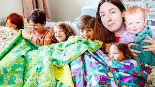 MOVIE NIGHT ROUTINE | Mum of 8 w/ Twins + Triplets