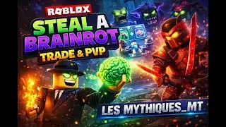 Trade + PVP sur steal a brainrot #stealabrainrot #roblox