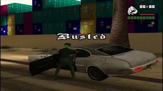 Police Women arrest CJ GTA San Andreas