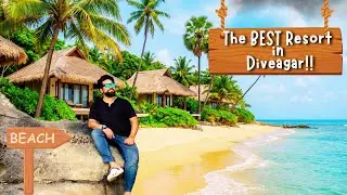 STOP scrolling🚨This is the BEST BUDGET beach resort near Pune🔥Diveagar, Konkan 🌴