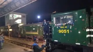 5 UP.Green Line Express Restored After From Today In Karachi Cantt Departure Loco GEU - 40 9051