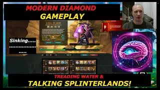 Modern Diamond Gameplay! Rating in freefall! SPLINTERLANDS! 24 05 24
