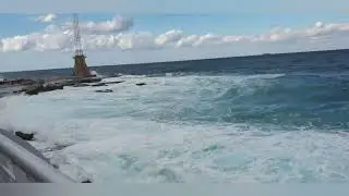 شتاء بيروت 🌦مشوار عالكورنيش البحري اللبناني من الروشة الى عين المريسة والمنارة #لبنان