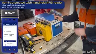 Brady | Automatic equipment checks for service vehicles with RFID