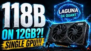Running a 118B Model on 12GB VRAM. Better Qwen  35B?