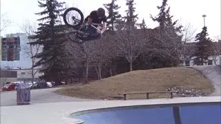 Darcy Peters BMX Shot with 16mm Film