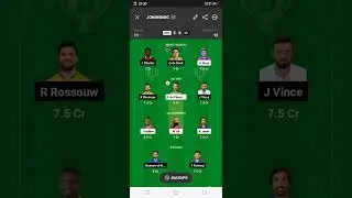 MSA vs DB dream11 Team Prediction Best GL Team #shorts#trending